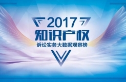 【投票】2017知識產(chǎn)權訴訟實務大數(shù)據(jù)觀察榜入圍名單