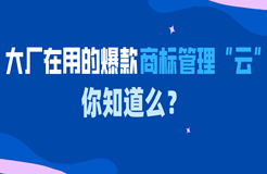 大廠在用的爆款商標(biāo)管理“云”中臺(tái)，你知道么？