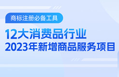 商標(biāo)注冊必備工具 | 2023年商品分類表已啟用，您所在行業(yè)的商品名稱有哪些變化