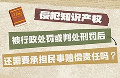 侵犯知識(shí)產(chǎn)權(quán)被行政處罰或判處刑罰后，還需要承擔(dān)民事賠償責(zé)任嗎？