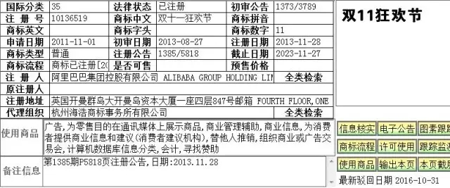 再議“雙十一”商標：為什么一個“防御性商標”最后卻備受道德譴責？