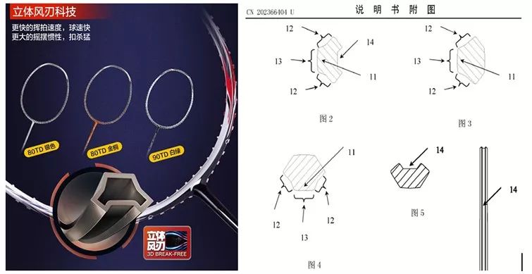 這四種「羽毛球拍」里到底藏了哪些專利？