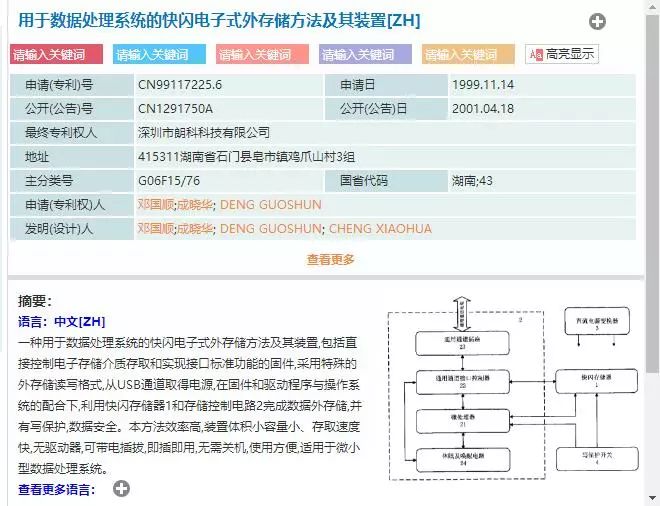 索賠1050萬！朗科“再”訴旋極等五家公司專利侵權(quán)（公告全文）