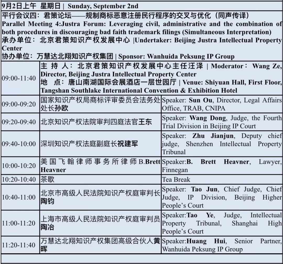 2018中國國際商標(biāo)品牌節(jié)（議程全文）