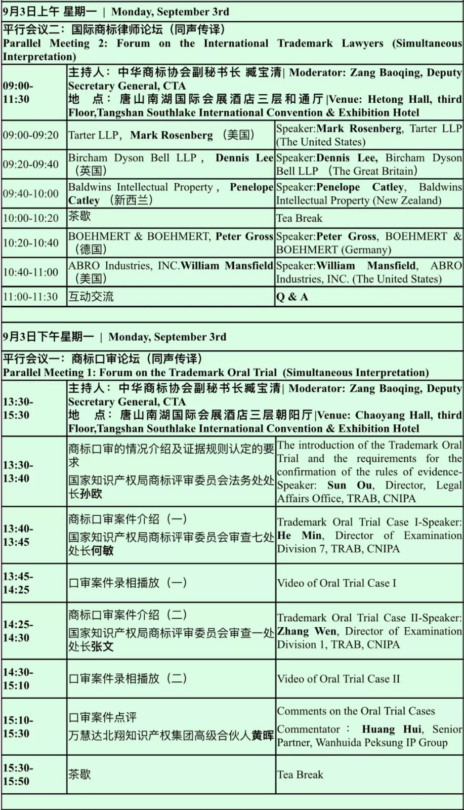 2018中國國際商標(biāo)品牌節(jié)（議程全文）