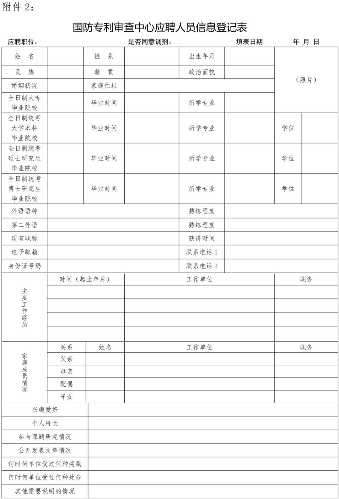 聘！國防專利審查中心2019年招聘多名「專利審查員+管理人員」