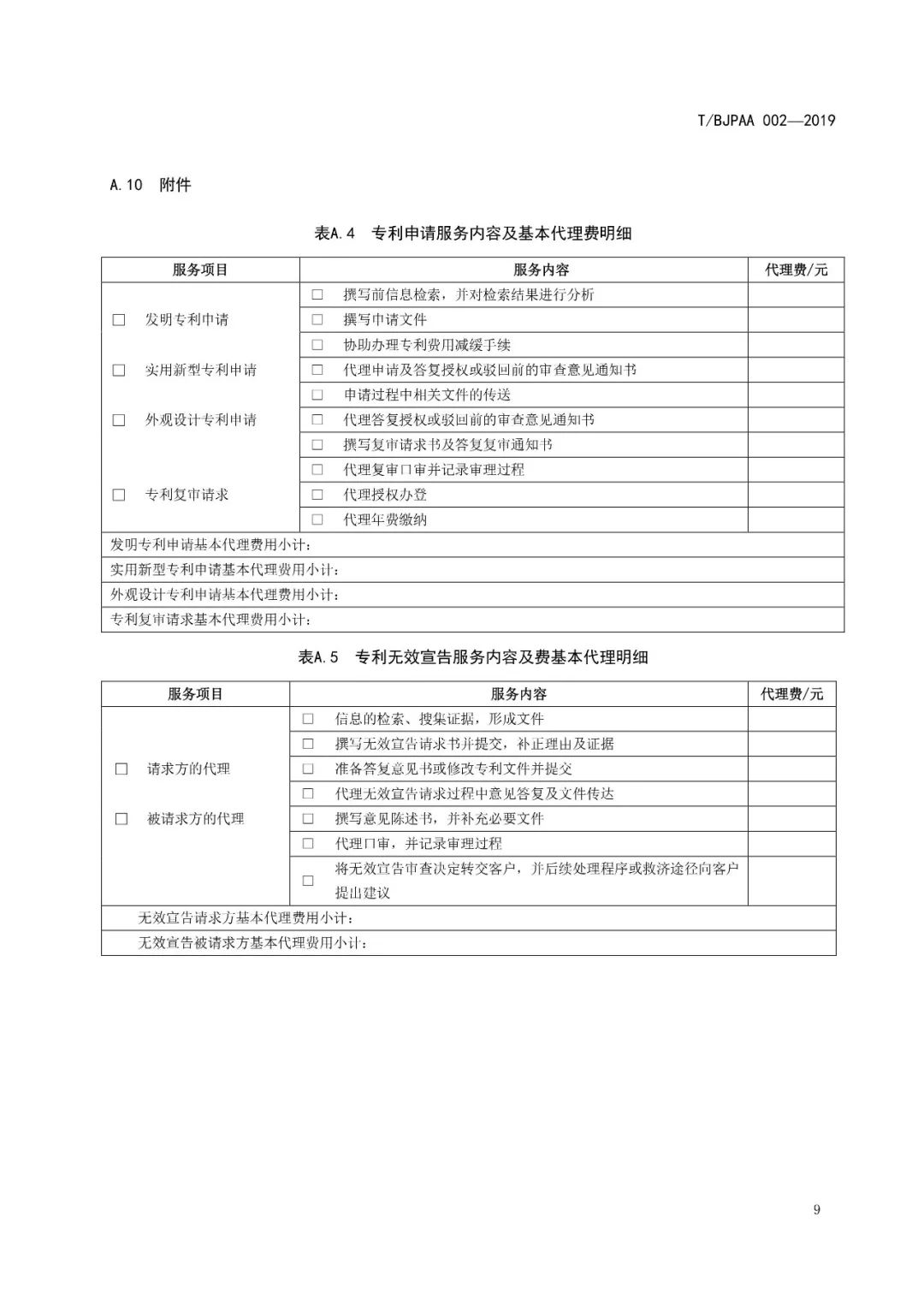 《專利代理服務(wù)商務(wù)往來文件規(guī)范》團體標(biāo)準(zhǔn)（全文）