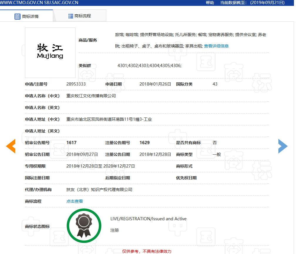 西南政法大學(xué)SWUPL商標(biāo)被搶注？