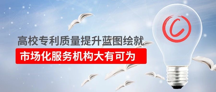 高校專利質(zhì)量提升藍(lán)圖繪就！市場(chǎng)化服務(wù)機(jī)構(gòu)大有可為