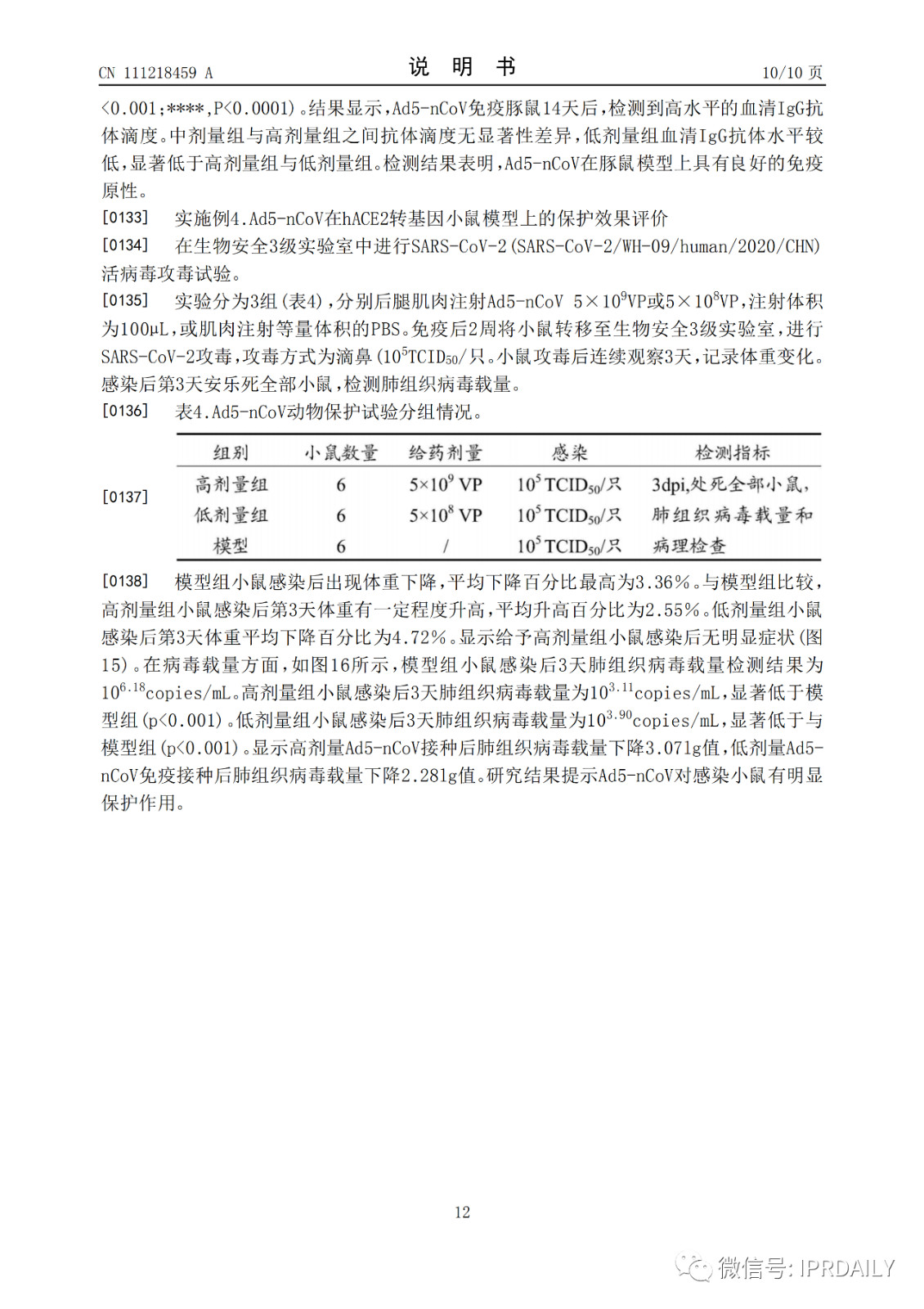 好消息！陳薇團(tuán)隊(duì)獲得國(guó)內(nèi)首個(gè)新冠疫苗專利！