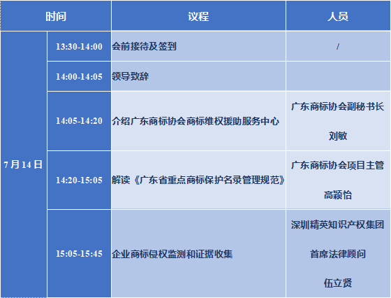 即將舉辦！“百企千計”商標維權援助服務系列活動廣州站來了