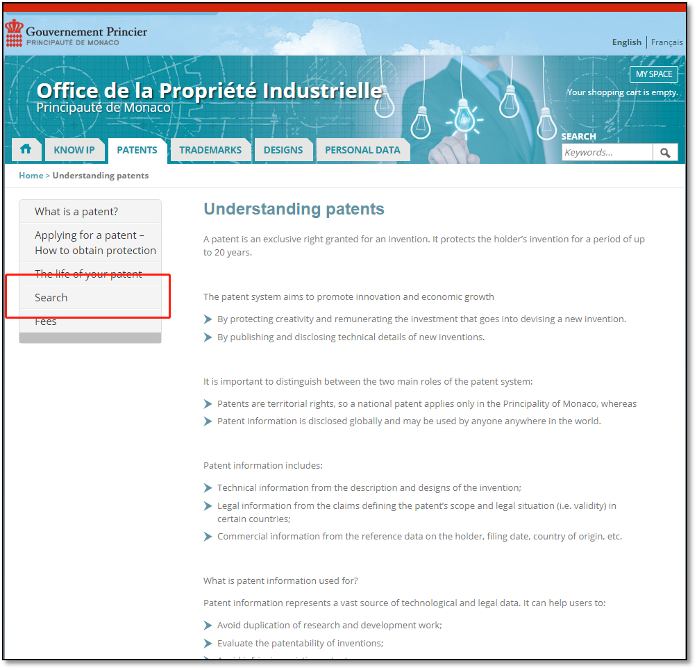各國/地區(qū)專利年費查詢（十三） | 摩納哥專利法律狀態(tài)和年費查詢步驟
