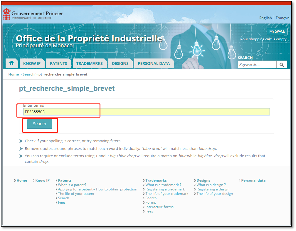 各國/地區(qū)專利年費查詢（十三） | 摩納哥專利法律狀態(tài)和年費查詢步驟