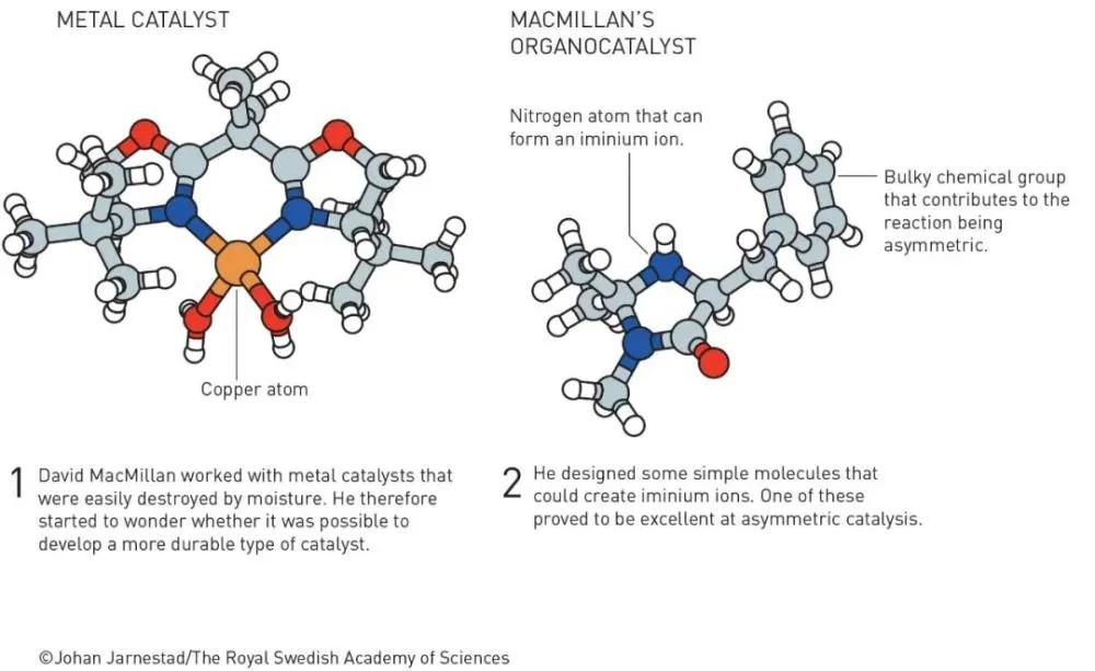 2021年諾貝爾化學(xué)獎(jiǎng)揭曉！他們發(fā)現(xiàn)了制造新分子的巧妙工具