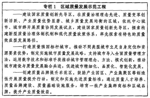 《質(zhì)量強(qiáng)國建設(shè)綱要》印發(fā)，涉及這些知識產(chǎn)權(quán)內(nèi)容