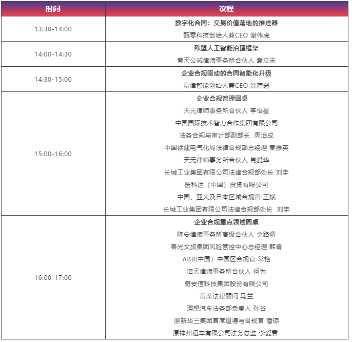 【最新議程】WELEGAL法務峰會+年度法務合規(guī)榜線下頒獎典禮，2月19日北京見！