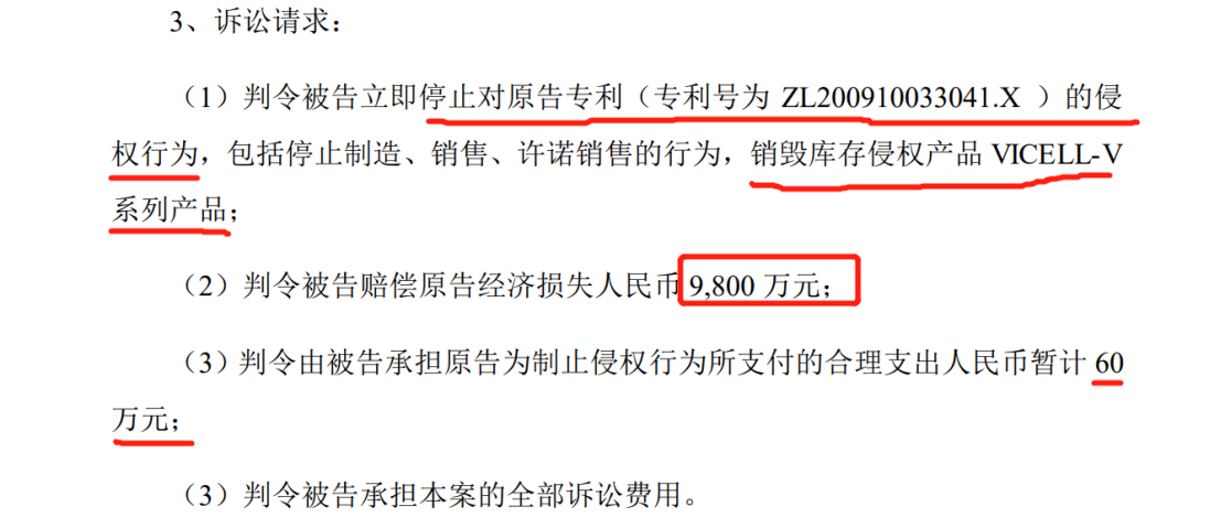 索賠9800萬！維賽新材IPO遭天晟新材專利訴訟突擊