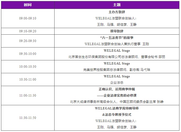 2023WELEGAL法盟北京峰會暨六一五法務節(jié)將于6月18日在京舉行│附最新議程