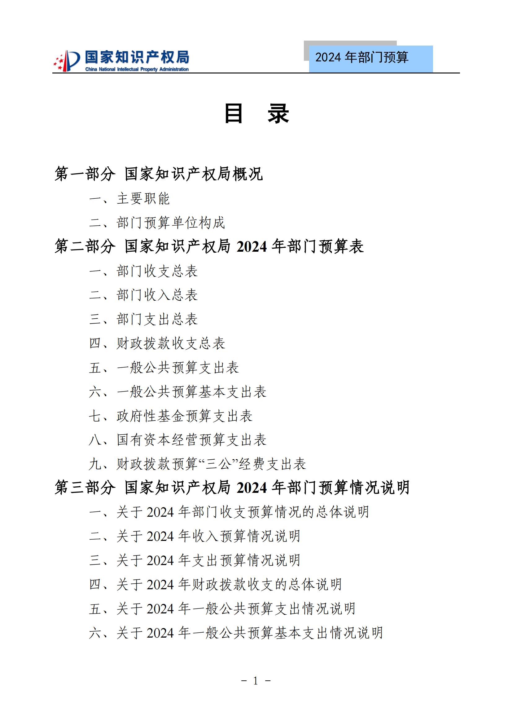 國知局：2024年專利審查費(fèi)預(yù)算50.6億元，績效指標(biāo)發(fā)明與實(shí)用新型新申請分類出案總量≥479萬件