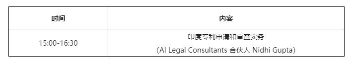 明天下午15:00直播！“印度專利申請和審查實務(wù)”線上培訓(xùn)報名通道開啟