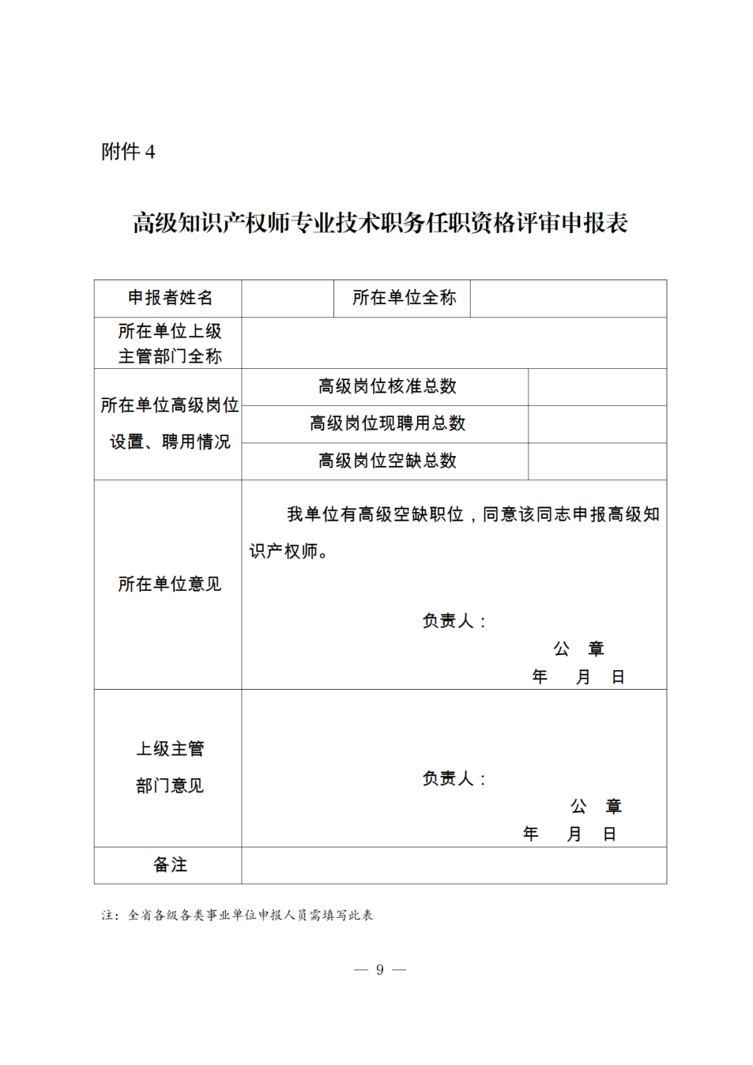 10月25日截止！2024年度全省高級(jí)知識(shí)產(chǎn)權(quán)師職稱申報(bào)評(píng)審工作開(kāi)始｜附通知