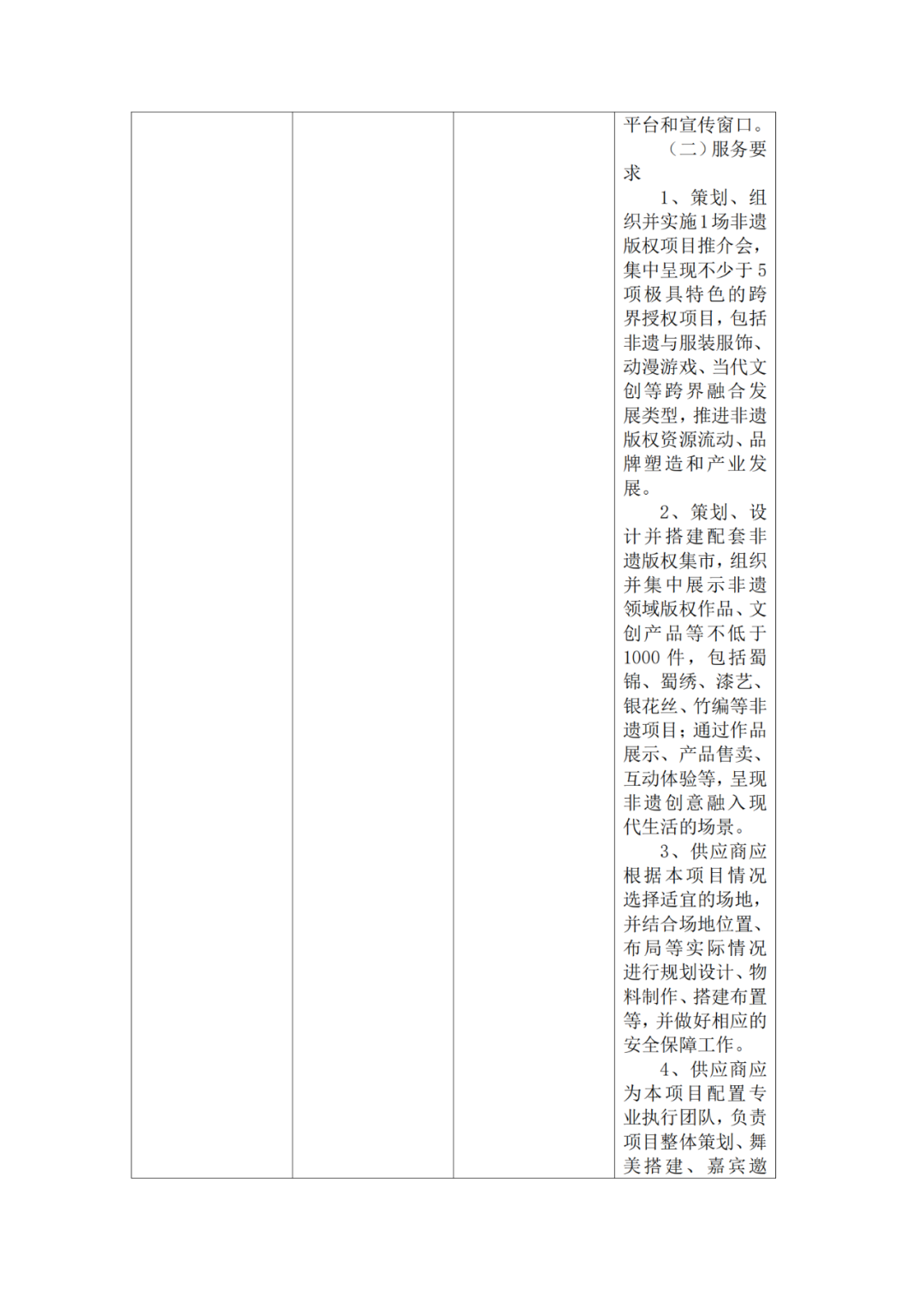 成都非遺版權授權交易項目采購，預算47萬｜附公告