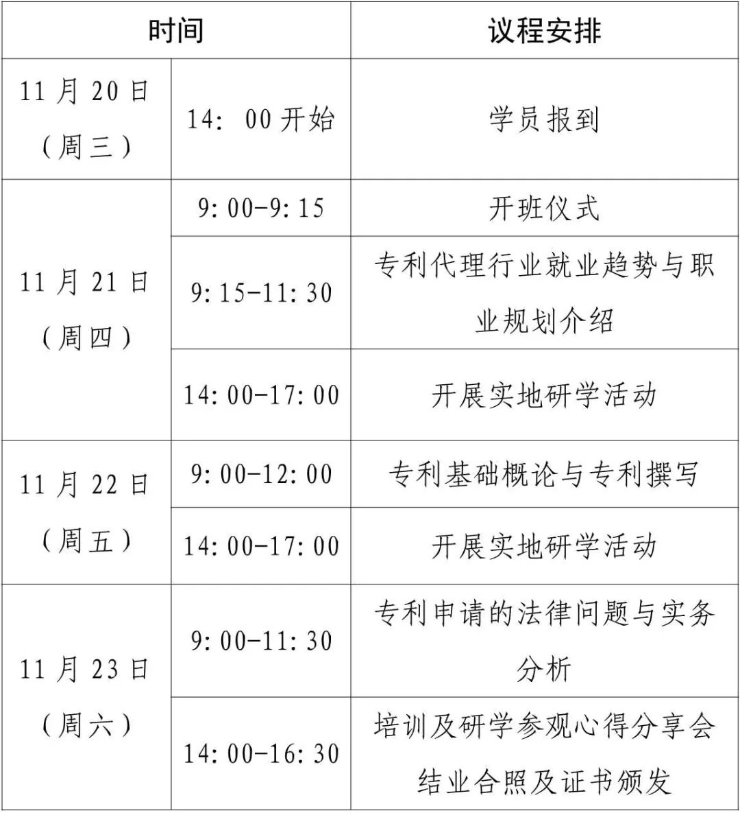 報(bào)名倒計(jì)時(shí)！2024年廣東省專利代理研學(xué)活動(dòng)11月與你相約廣州！