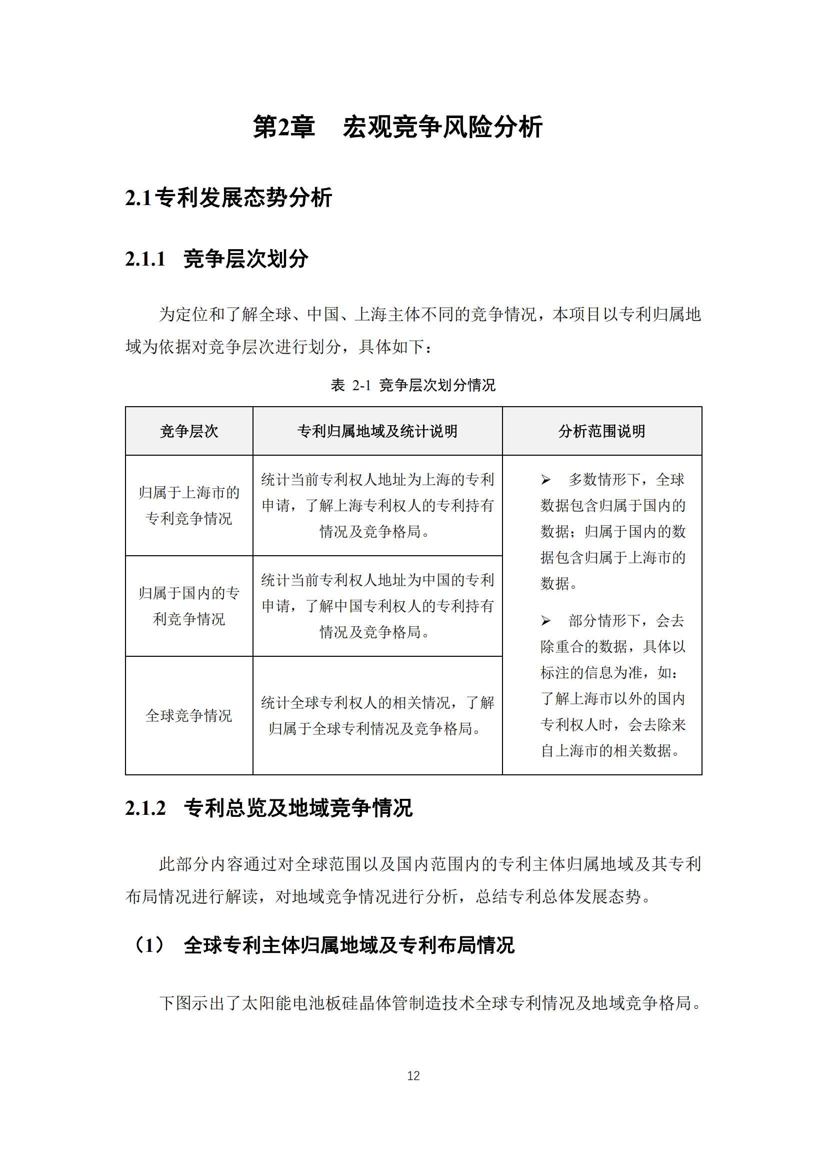 《太陽能電池片產(chǎn)業(yè)海外專利預警分析報告》全文發(fā)布！