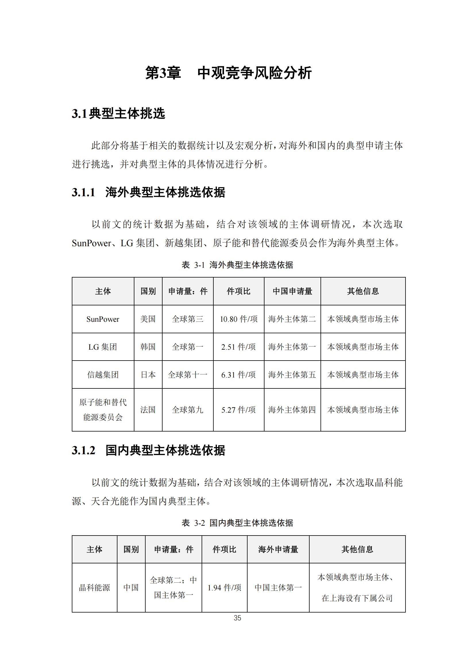 《太陽能電池片產(chǎn)業(yè)海外專利預警分析報告》全文發(fā)布！