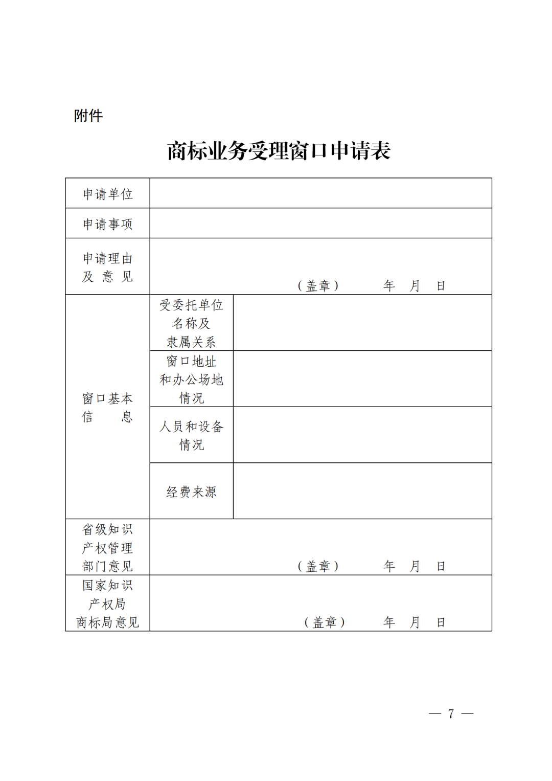 國知局：《商標業(yè)務受理窗口運行管理工作指引》全文印發(fā)！