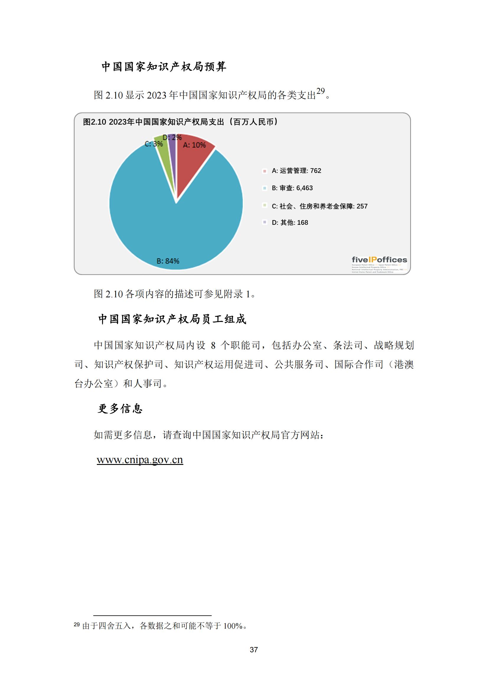 國(guó)知局：《2023年世界五大知識(shí)產(chǎn)權(quán)局統(tǒng)計(jì)報(bào)告》（中英文版）