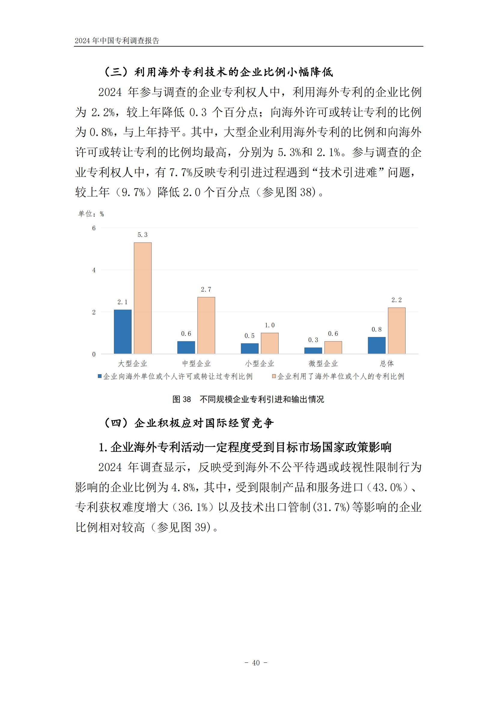 《2024年中國專利調(diào)查報告》全文發(fā)布！