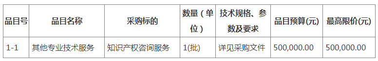 50萬(wàn)！石泉縣采購(gòu)2024年知識(shí)產(chǎn)權(quán)保護(hù)體系建設(shè)項(xiàng)目咨詢服務(wù)