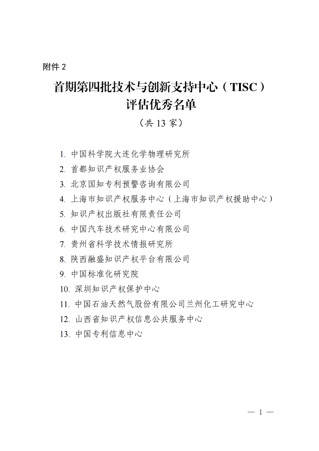 國知局：同意首期第四批48家技術(shù)與創(chuàng)新支持中心繼續(xù)運(yùn)行｜附名單