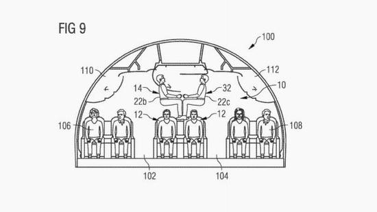 空客又申請(qǐng)座位設(shè)計(jì)奇葩專利