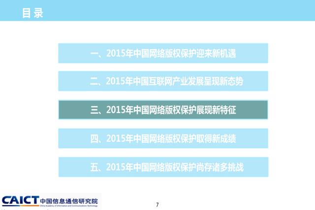 《2015年中國網(wǎng)絡(luò)版權(quán)保護(hù)年度報(bào)告》發(fā)布