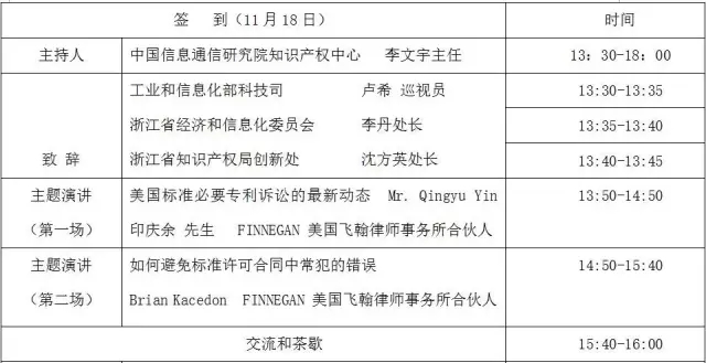 第四屆“標(biāo)準(zhǔn)與知識(shí)產(chǎn)權(quán)”一對(duì)一領(lǐng)導(dǎo)人高端峰會(huì)（杭州站）召開(kāi)通知