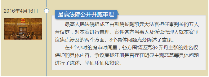 最高院：今日將公開宣判“喬丹”商標(biāo)爭議行政糾紛系列案