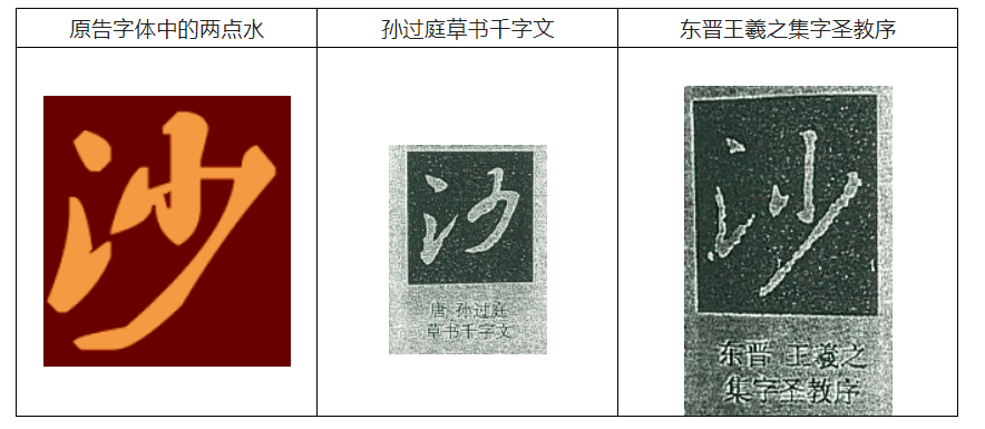 以葉根友“10S-2008-F-005”毛筆行書字體探析字體作品侵權的抗辯策略