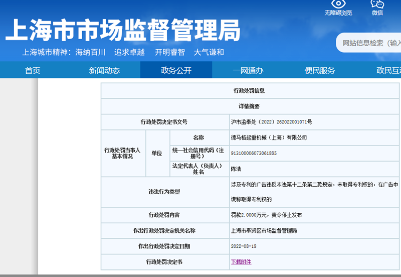 #晨報(bào)#教育部：高校專利授權(quán)量10年間增至30.8萬項(xiàng)，增幅達(dá)346.4%；德馬格上海公司遭罰2萬元，涉發(fā)布虛標(biāo)專利違法廣告